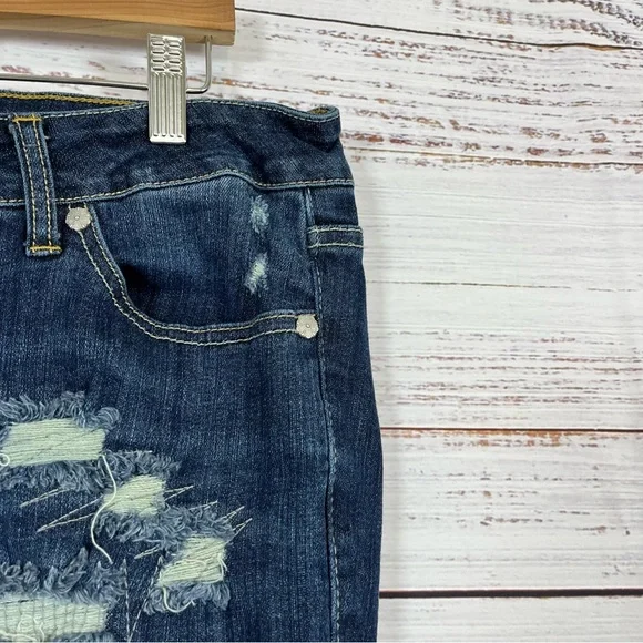 Torrid Premium Distressed Boyfriend Denim Jeans - Picture 4 of 16